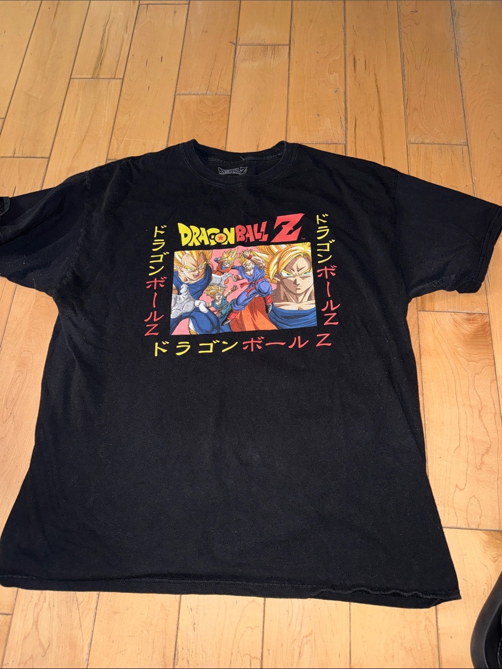 Dragon Ball Z Black Graphic Short Sleeve Tee